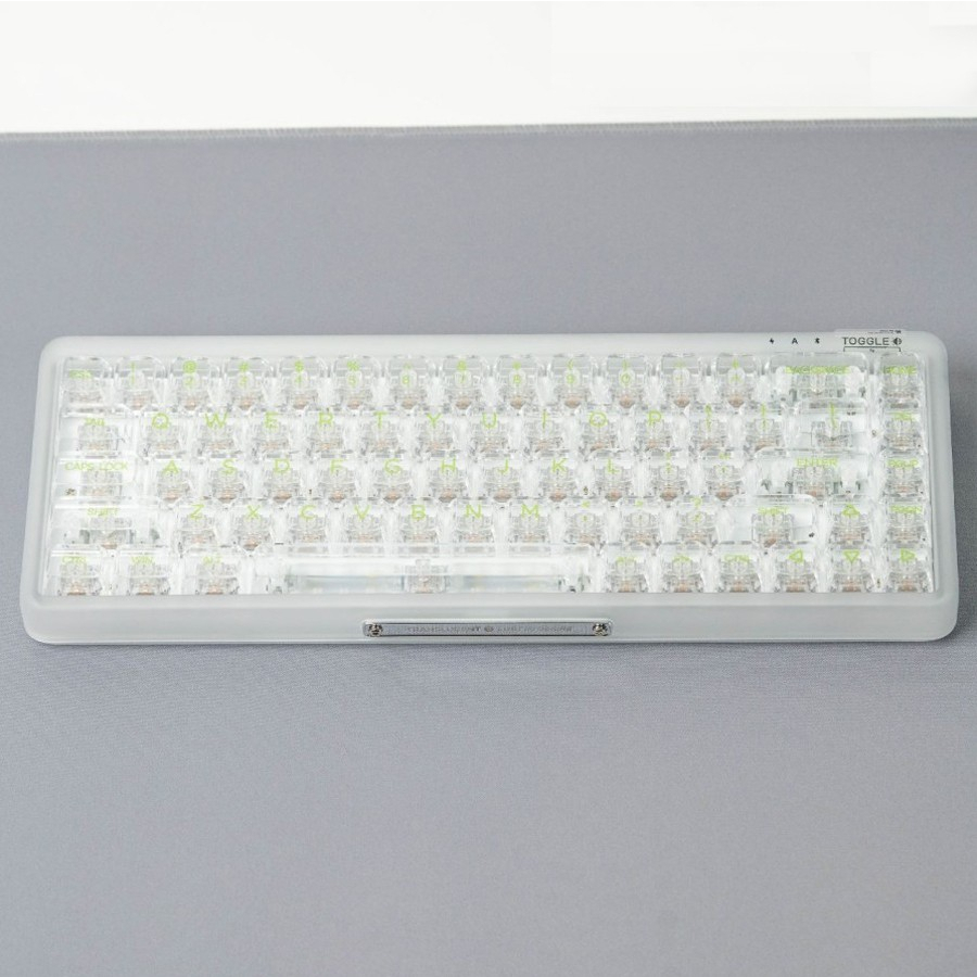 Keycaps Lime Clear Dye-sub 131 Set CBSA Profile