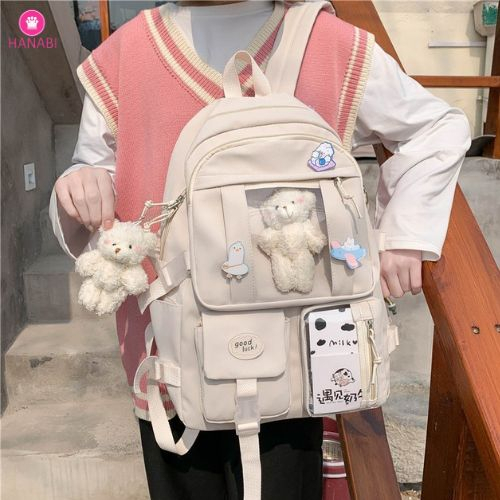 HANABI-tas ransel TANIA + PATCH tas ransel anak tas jalanjalan tas sekolah