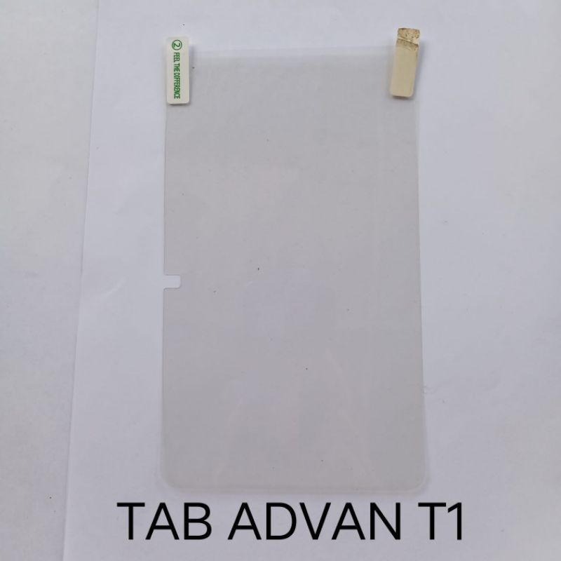 Anti Gores TAB Advan T1 . T1A . T1C . T1D . T1F . T1G+ T1G PLUS . T1i . T1J+ T1J PLUS . T1L . E1B . E3A Anti Gores TABLET anti bening anti glare anti spy screen guard screen protector pelindung layar