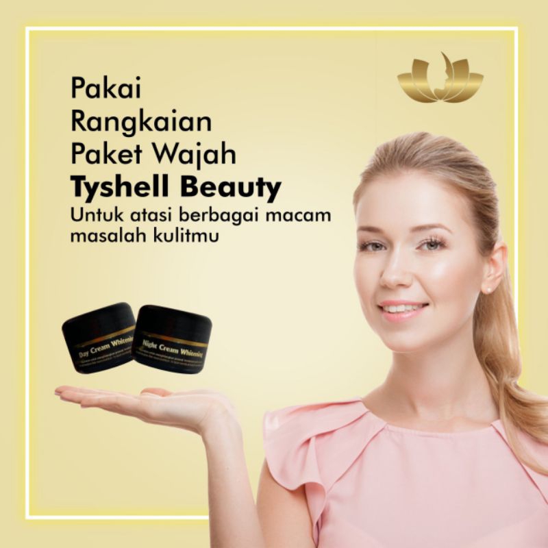 Paket Wajah Day & Night Cream Tyshell Beauty