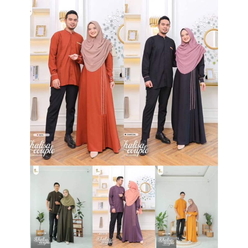 KHALISA COUPLE BY ISKHAN HIJAB,BRAND