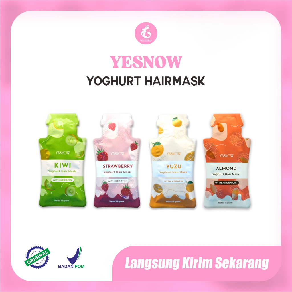 YESNOW HAIR MASK / MASKER RAMBUT 15gr