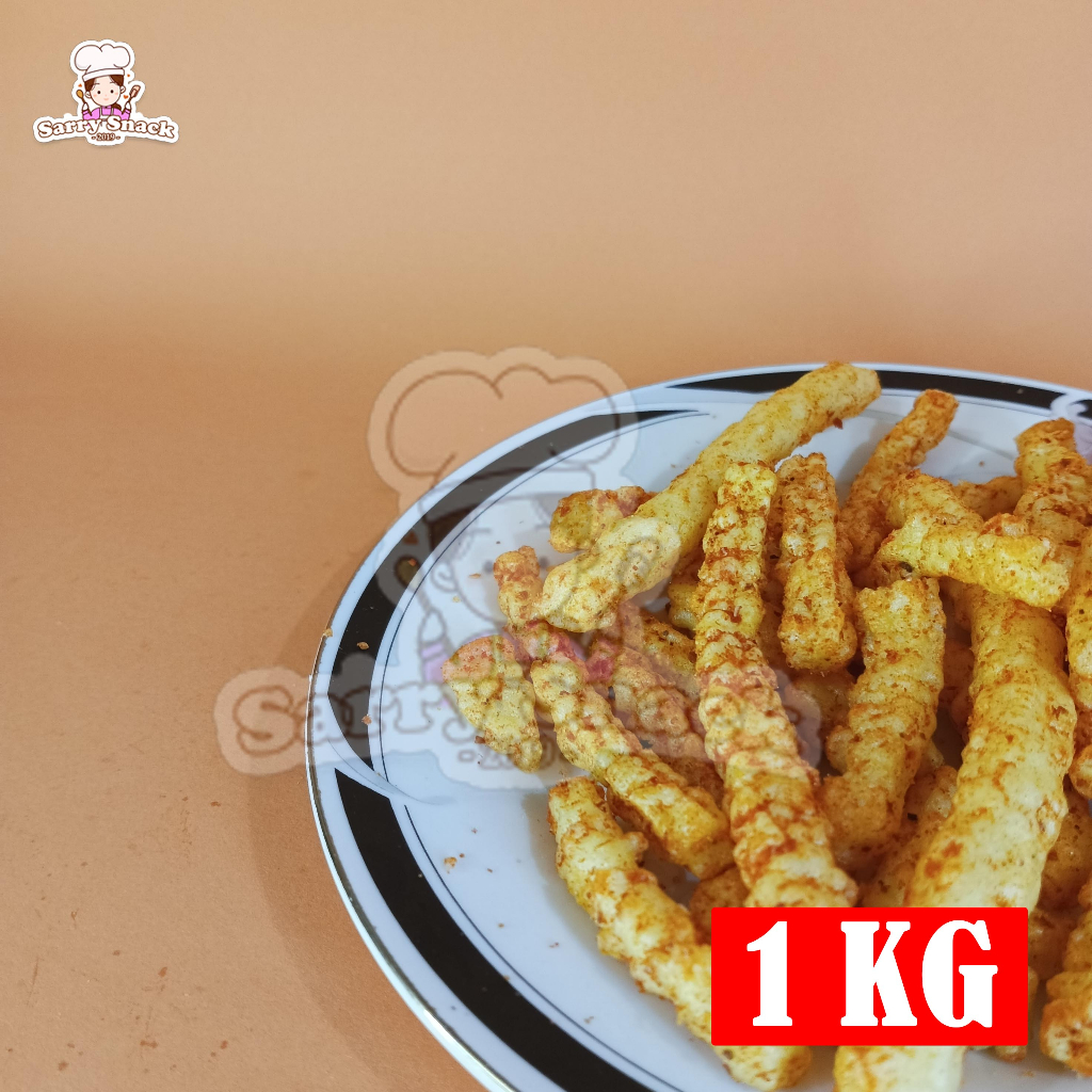 

Kerupuk Jaat Pedas Enak Kiloan Grosir 1KG Promo Best Seller