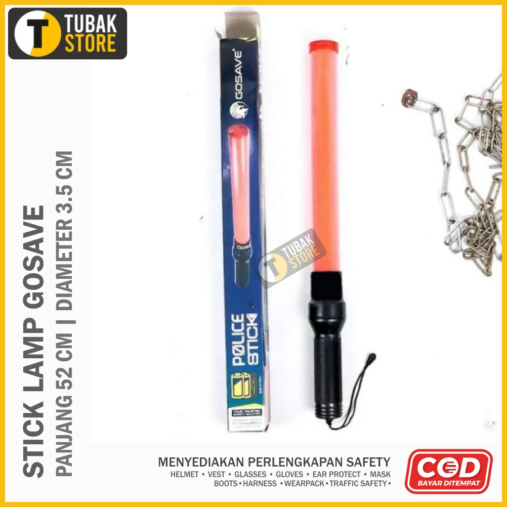 STICK LAMP Security Parkir / TONGKAT LALIN / LAMPU PARKIR MENYALA