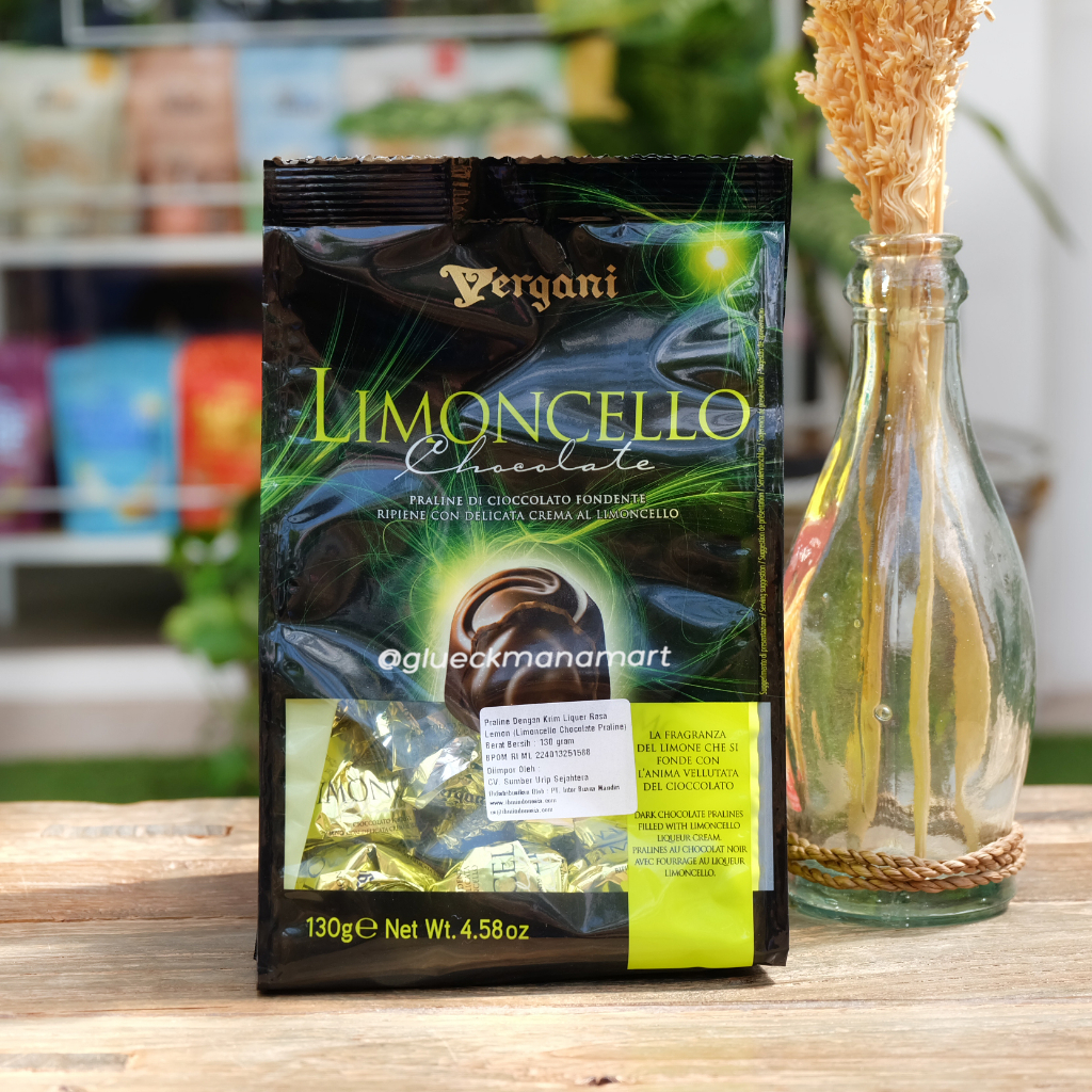 

Vergani Limoncello 130gr - Cokelat Lemon