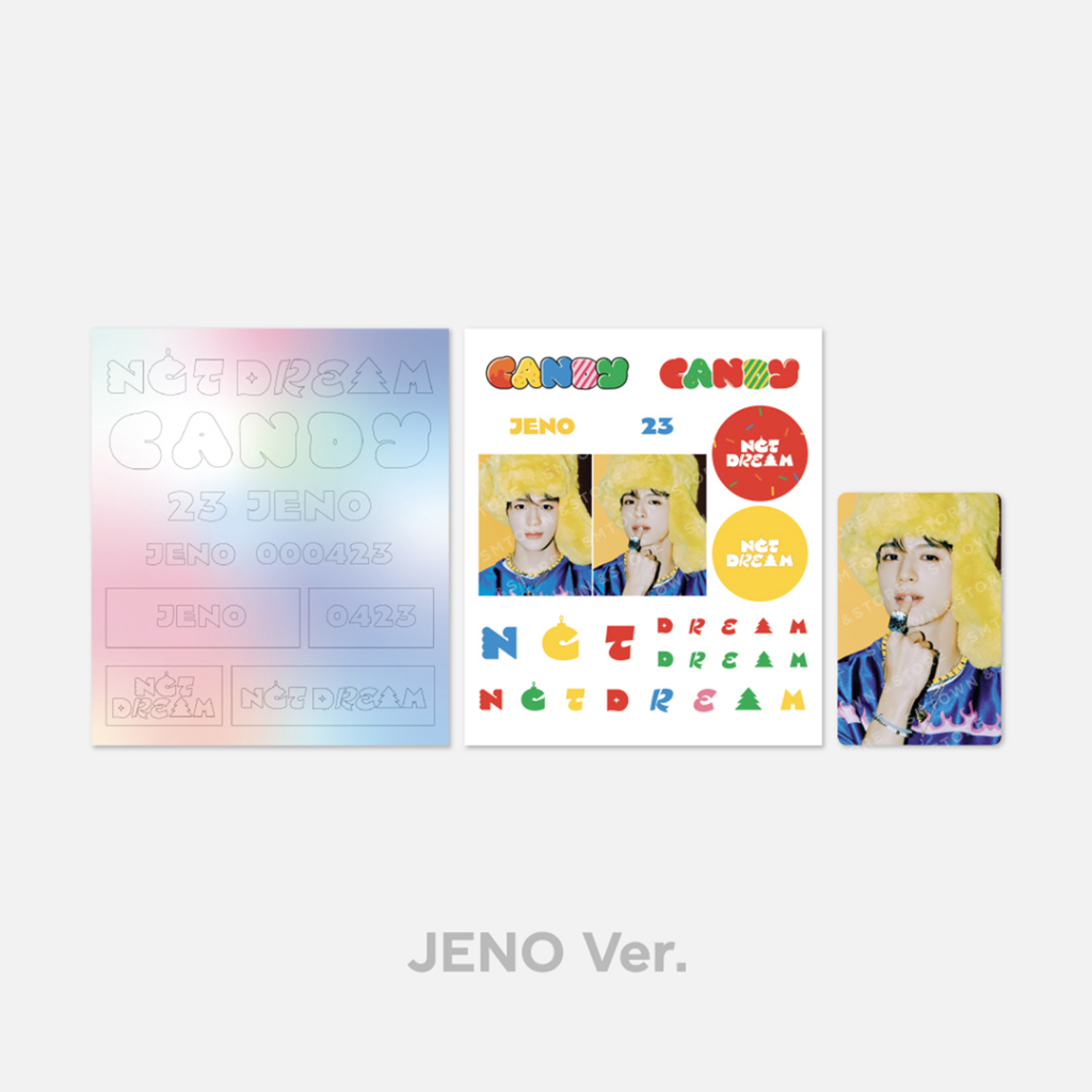 NCT DREAM - FANLIGHT DECO STICKER SET CANDY