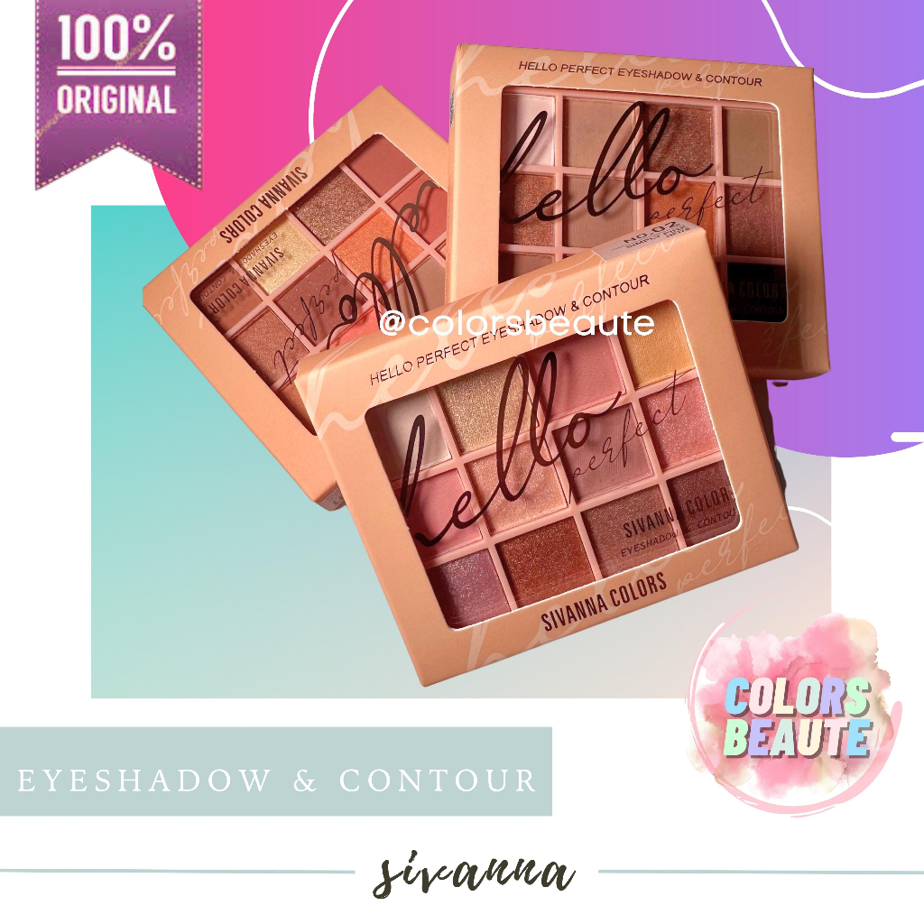 Sivanna Colors Hello Perfect Eyeshadow & Contour