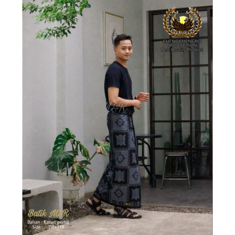 Sarung Batik Pria / Sarung Batik Santri / Sarung Batik Dewasa