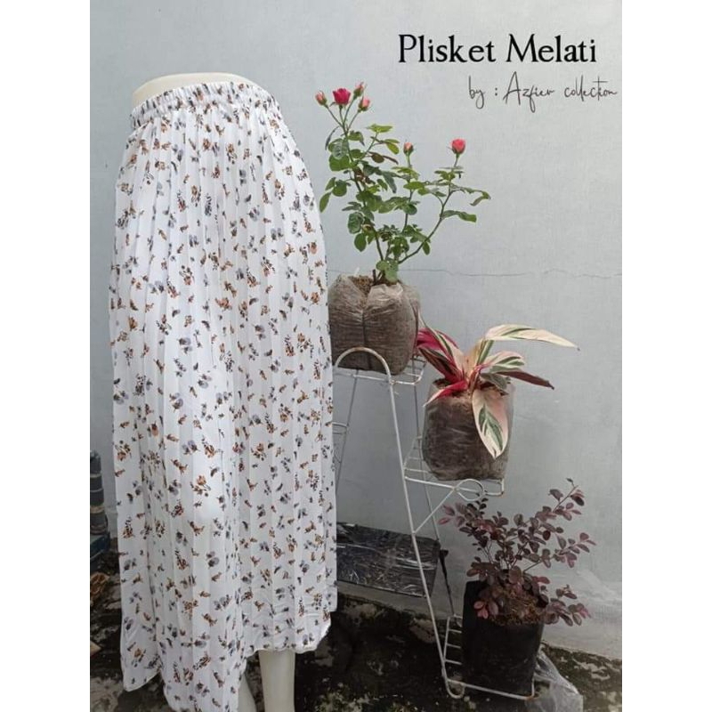 promo rok/rok plisket melati/premium/rok daisy premium