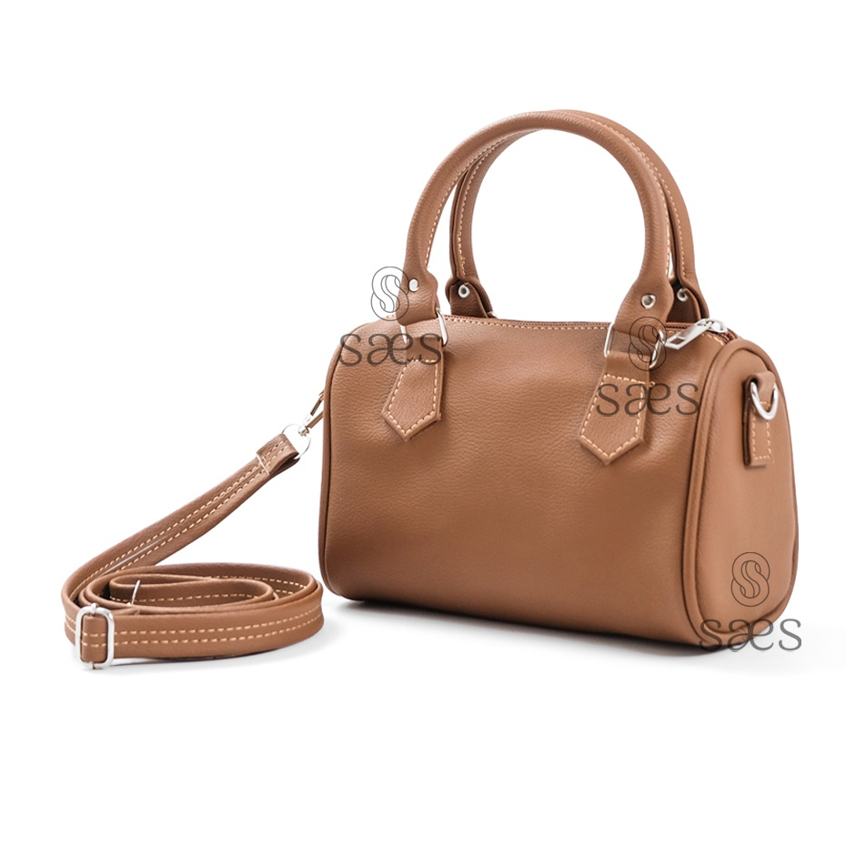 Saes Tas Selempang Wanita Mini silinder Sling Bag Kecil Fashion Lucu Murah SAES viola saes store 001