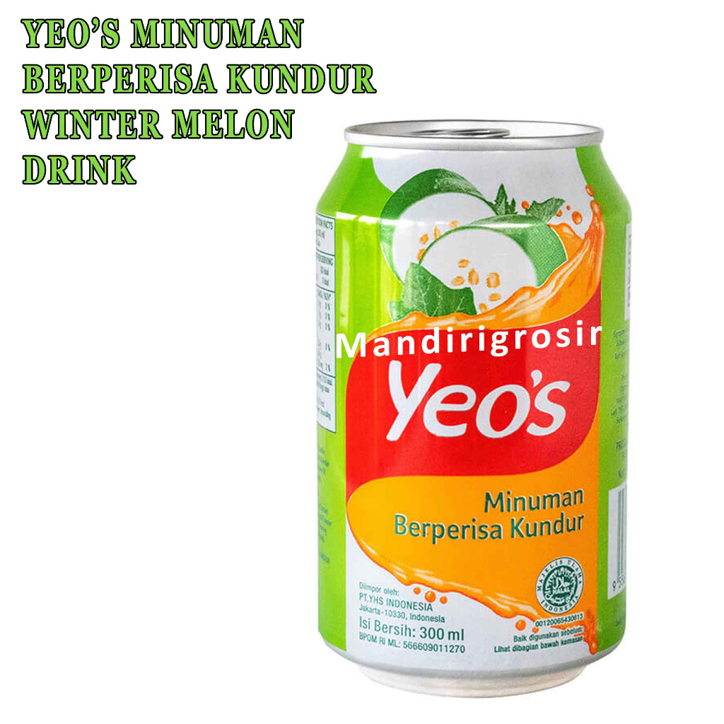 Minuman Rasa Buah Kundur* Yeo's* Grass Kundur Drink* 300ml