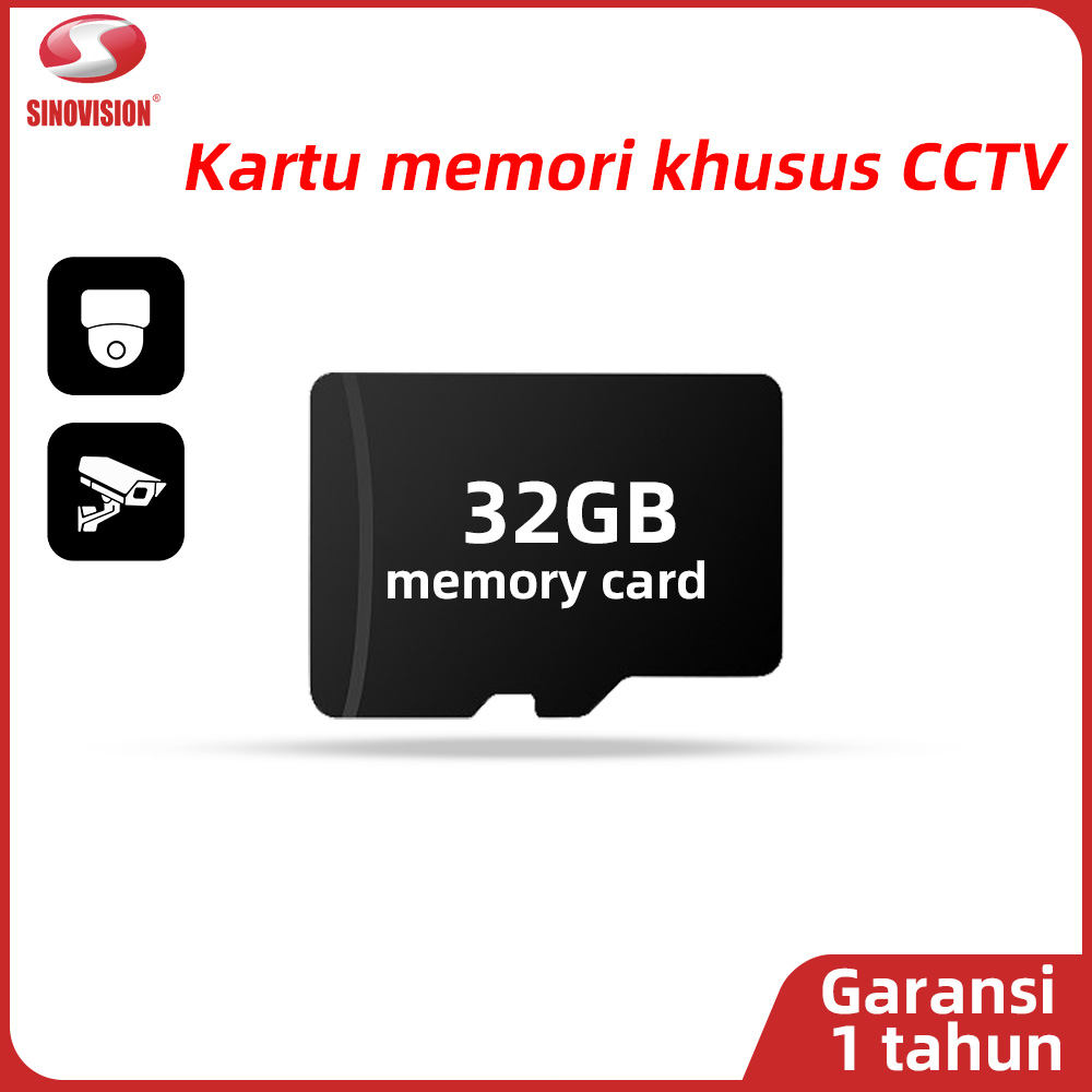 Kartu memori khusus 32G CCTV Kartu memori berkecepatan tinggi Kamera pengintai yang berlaku Mendukung cakupan loop 10.000 kali