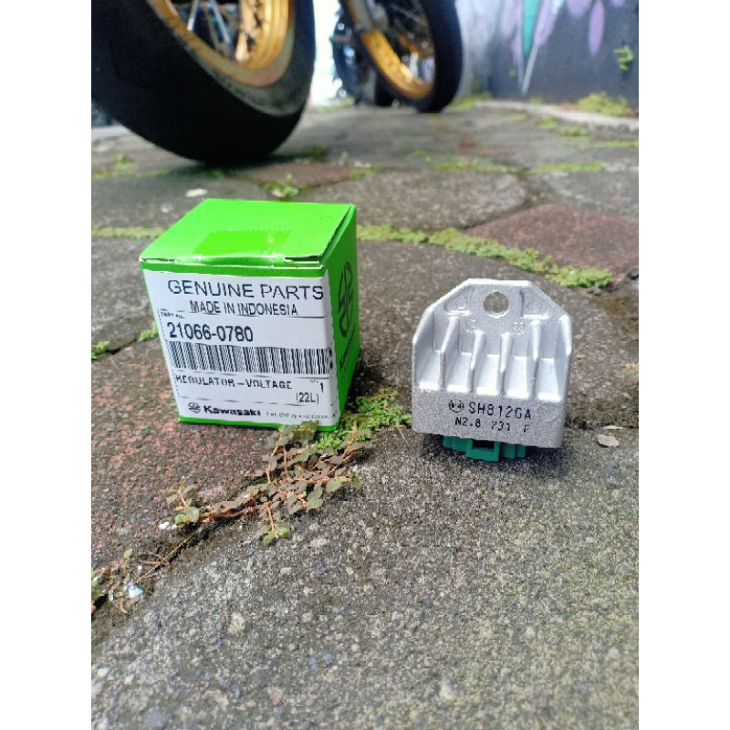 Kiprok Kawasaki ninja R original KGP regulator votage Kawasaki ninja 150R asli original KGP kiprok r