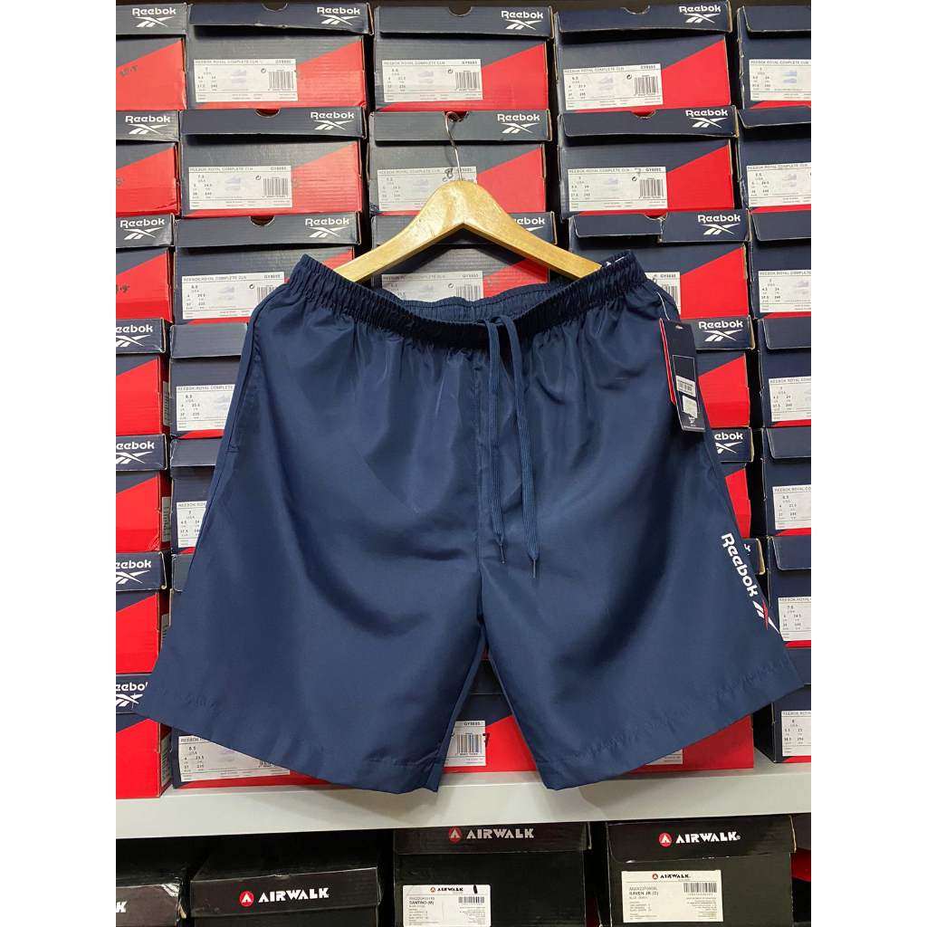 Reebok Short's Navy REEX0PMHN2NV Celana Pendek Olahraga Pria Original