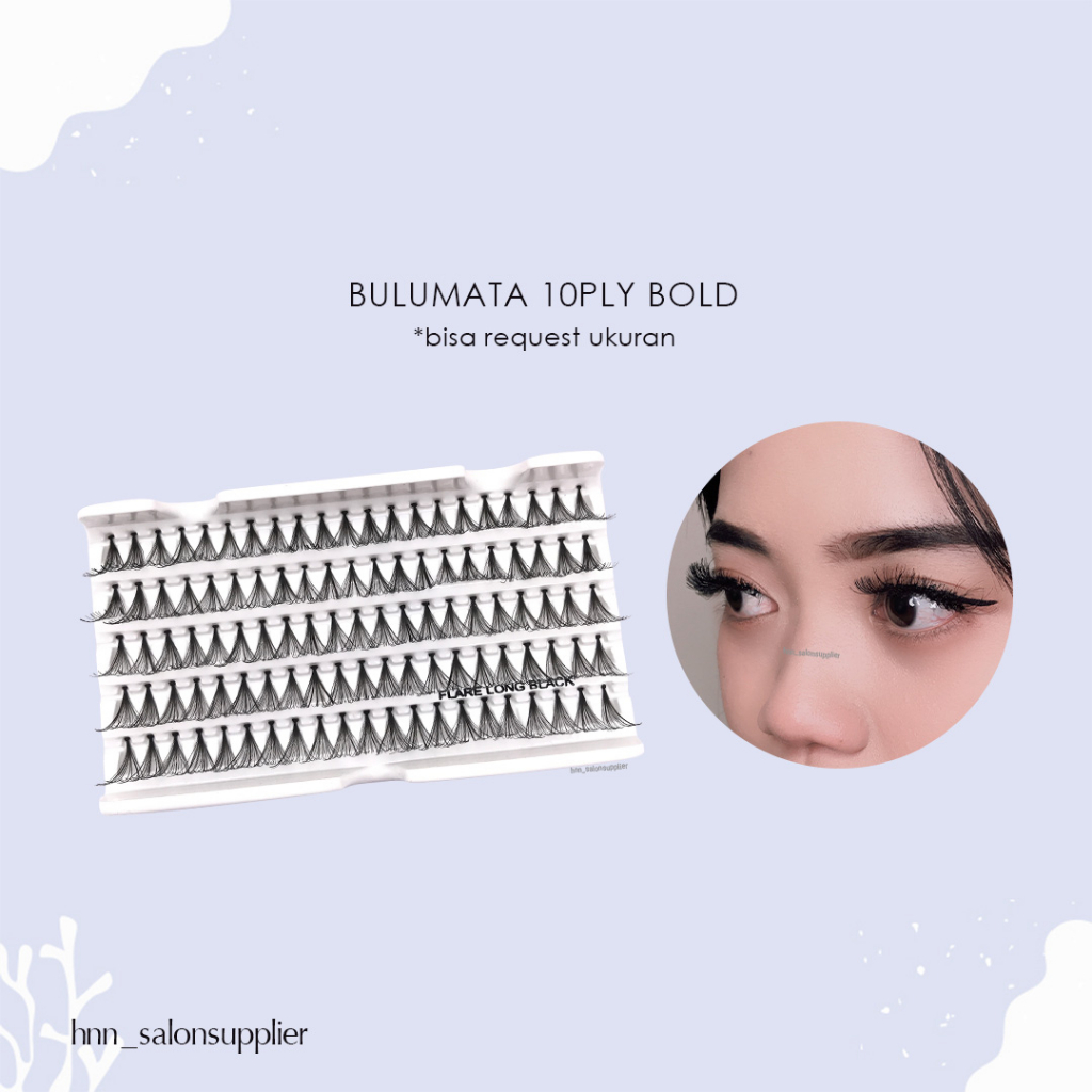 Eyelash Extension Paket Bulu Mata Tanam Plus Remover Pembersih Lem Bulumata