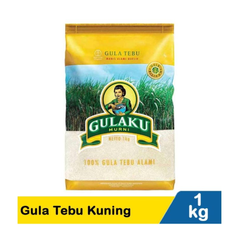 Gulaku Gula Tebu (Kuning/Putih) 1000g | 1kg