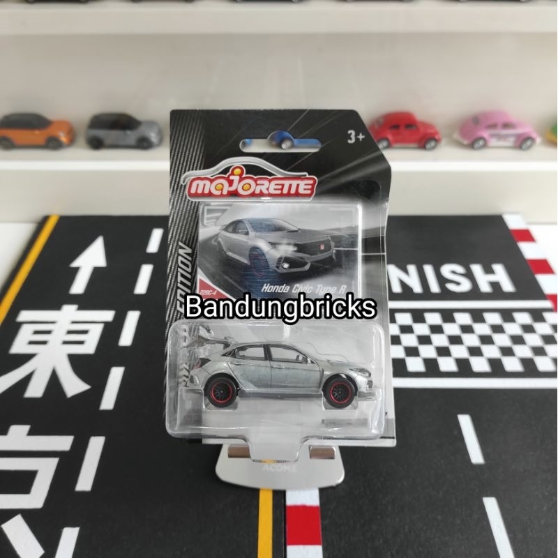 Majorette Honda Civic Type R Zamac Special Edition