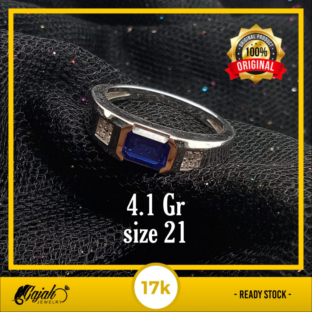 Cincin Emas 17K - 4.1 Gr Kadar 750 - 4787