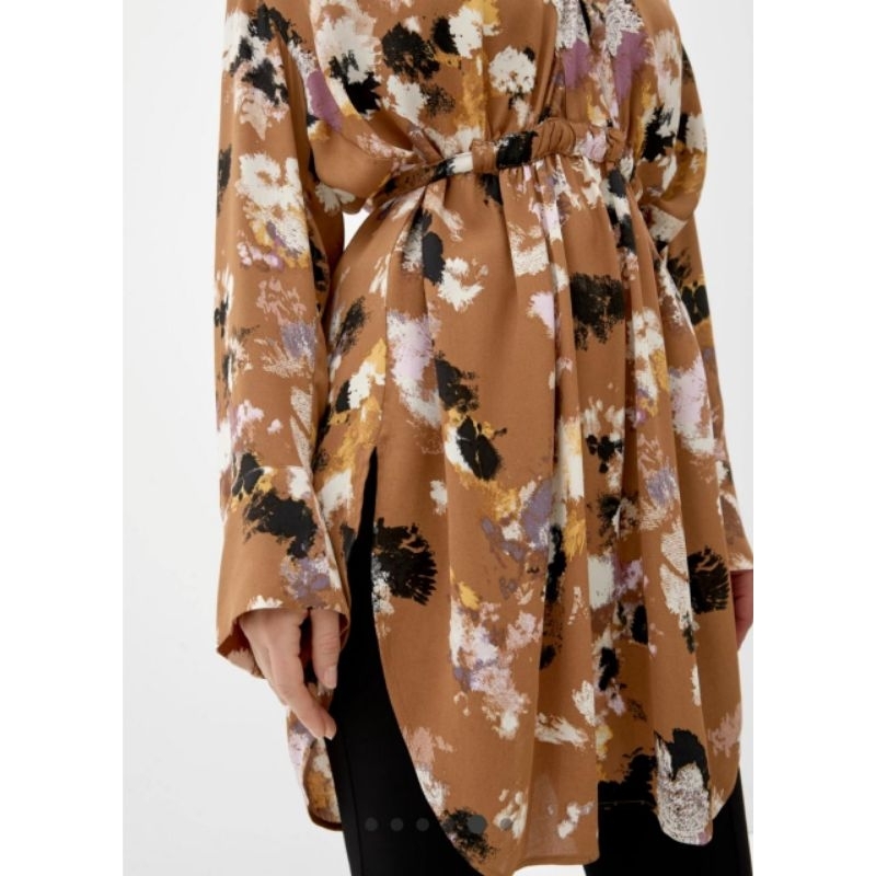 Terbaruu S oliver Floral tunic blouse