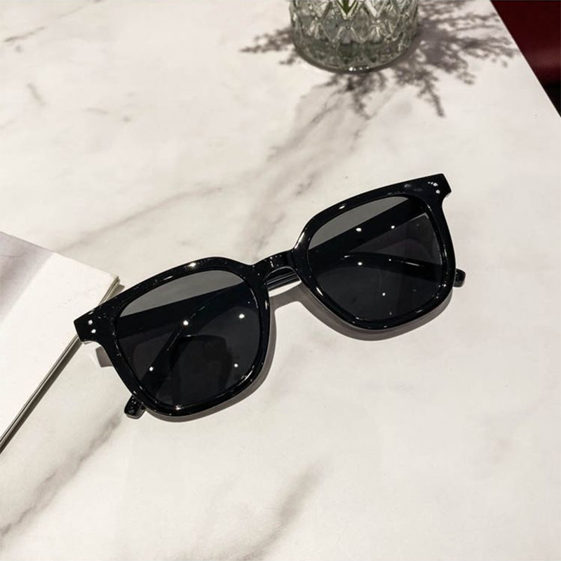 COD❤️Kacamata Hitam Candy Color Wanita Warna Kotak Persegi Korean Fashion Gaya Sunglasses Murah