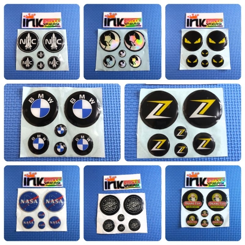 Sticker EMBLEM BMW DLL TIMBUL