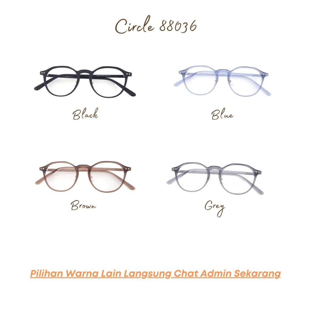 PAKET FRAME LENSA KACAMATA TYPE 88036