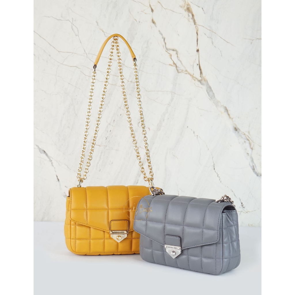 soho small chain shoulder leather (authentic/original)