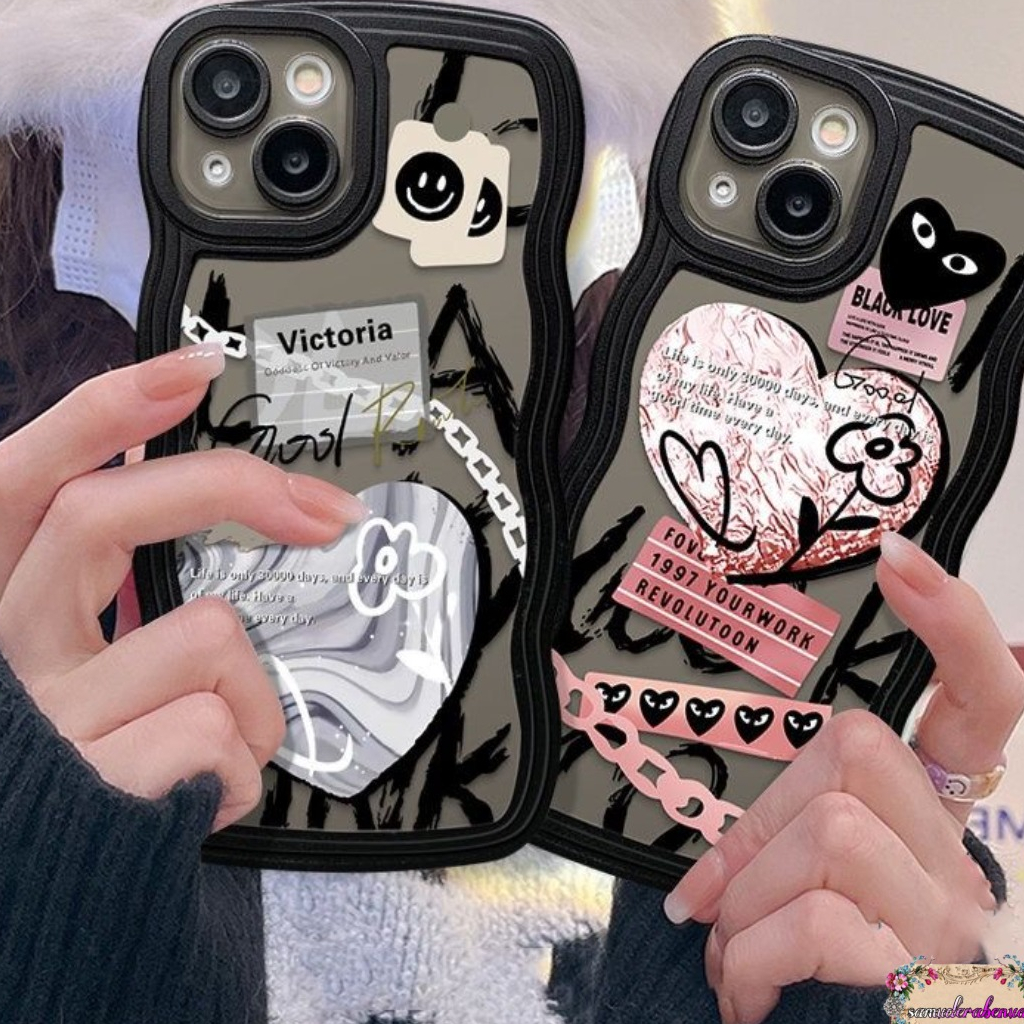 SS814 SOFTCASE TPU FASHION LOVE GRAFITI FOR VIVO Y02 Y12 Y15 Y17 Y15S Y16 Y02S Y20 Y20I Y20S Y21S Y33S Y21 Y22 Y22S Y35 2022 Y51 Y53S Y53 Y75 Y55 T1 Y30 Y50 Y30I Y71 Y81 Y83 Y91 Y93 Y91C Y1S V5 V5S V5LITE Y66 V20 V21 V21E V23E V25E V25 PRO SB5116