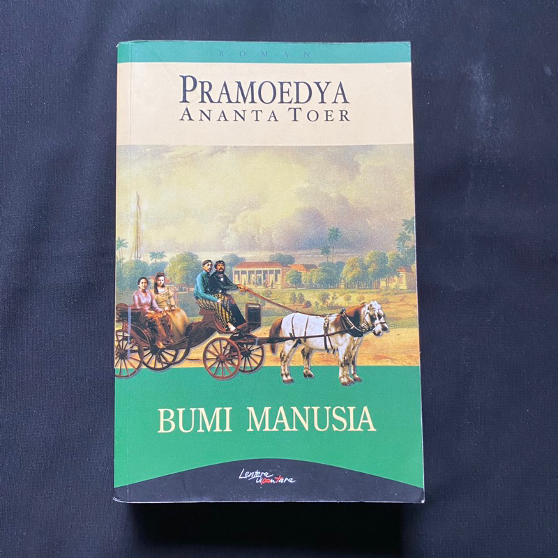 Preloved Novel Bumi Manusia Original - Pramoedya Ananta Toer
