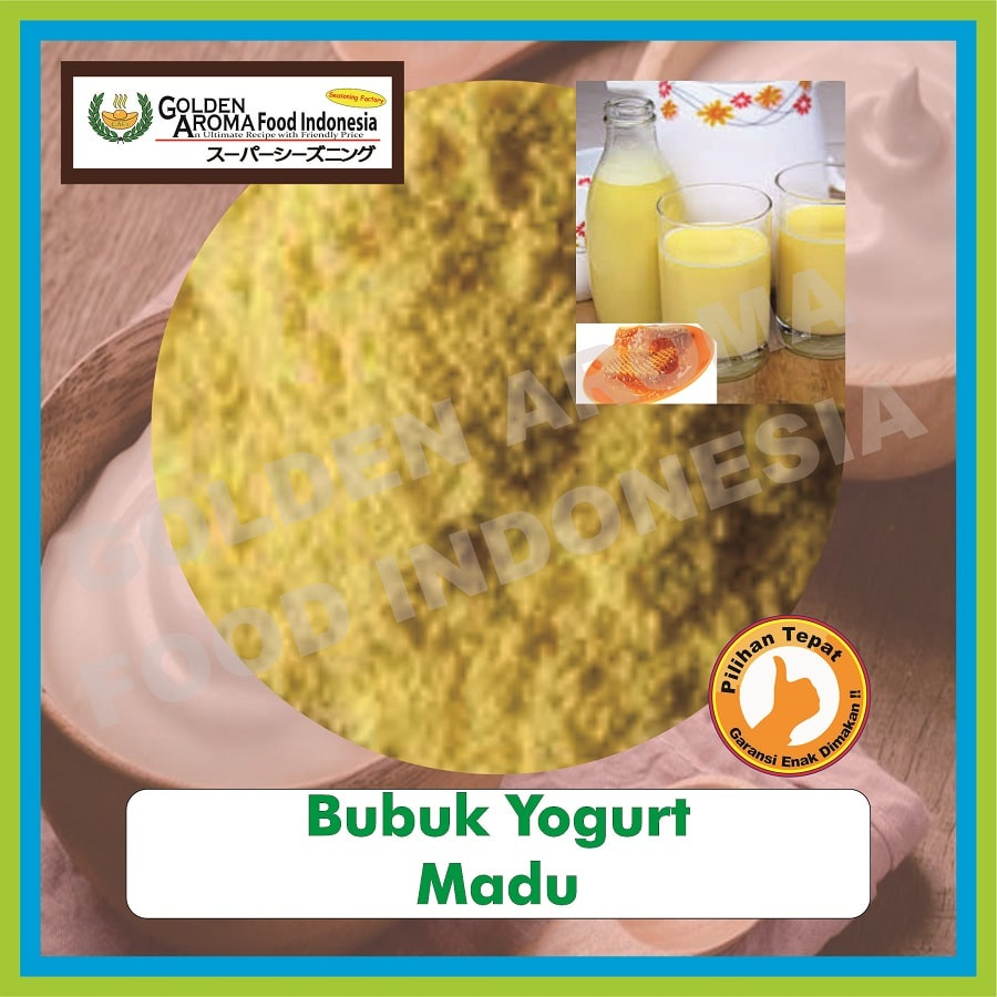 

Bubuk Minuman Yogurt Rasa Madu 100Gr Serbuk Ice Youghurt Honey Es Krim Yogurt Drink Powder Cream Enak