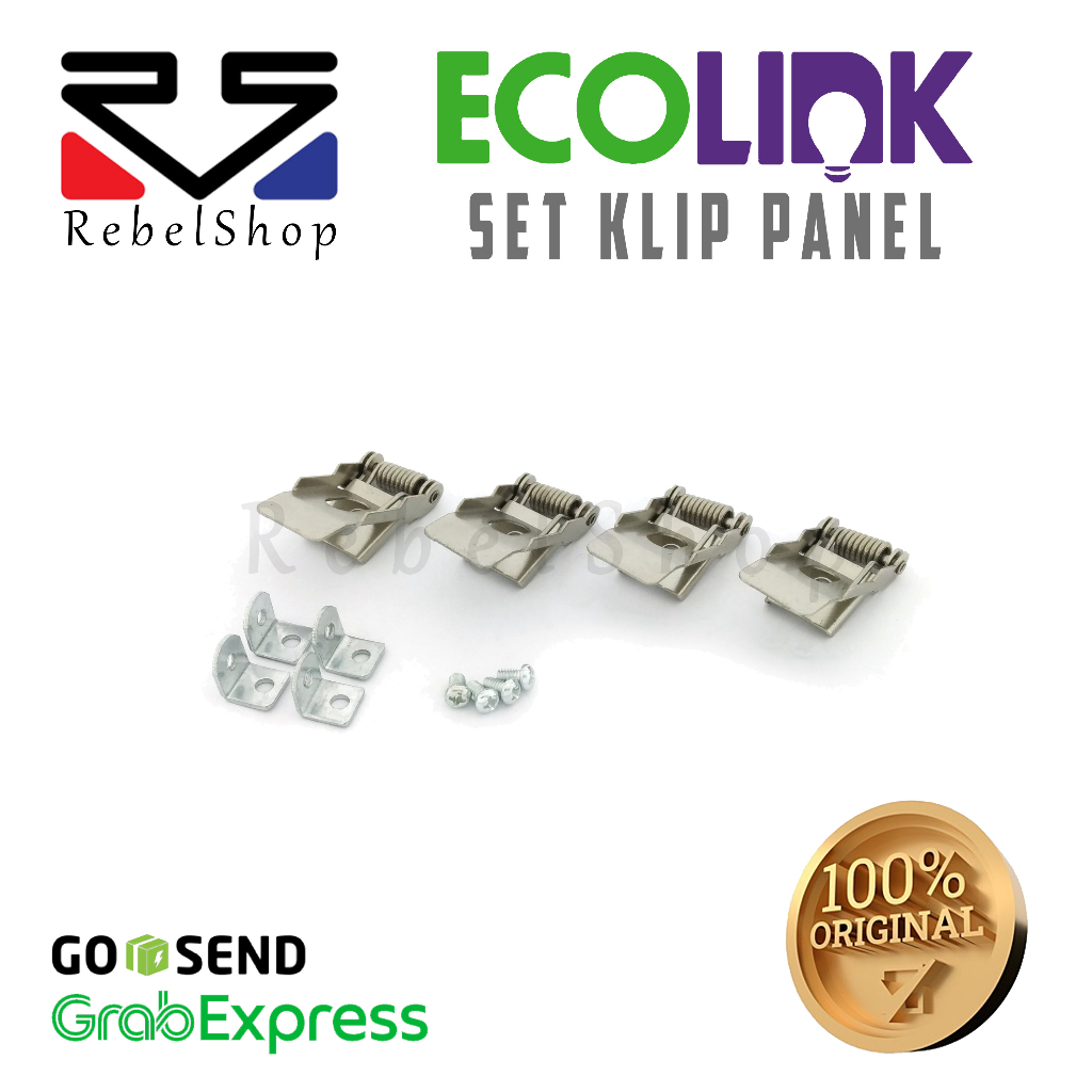 Accesories Klip LED Panel Ecolink - Clip Lampu Panel