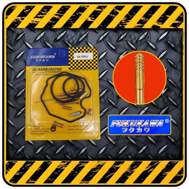 REPAIR KIT KARBU KARBURATOR GL PRO CDI SERIES BLACK ENGINE PZ30 BY FUKUKAWA
