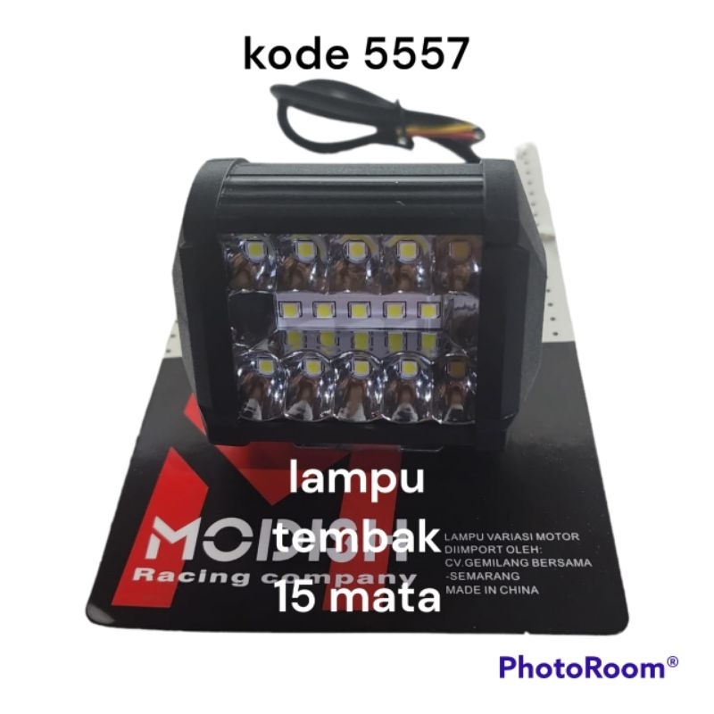 LAMPU TEMBAK SOROT CREE 12 LED /MATA KEDIP MINI