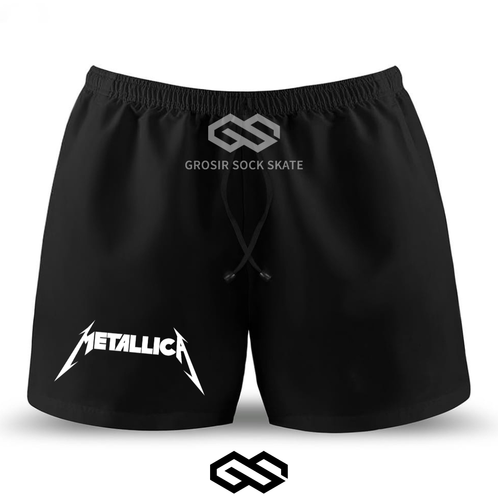 BOXER  CELANA PENDEK MUSIC BAND METALLICA