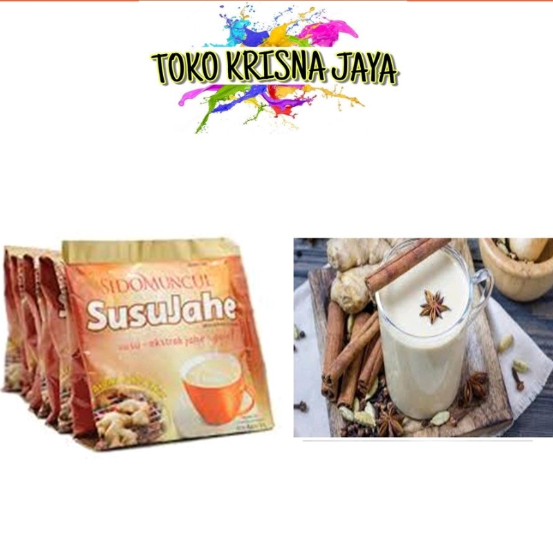 

SIDOMUNCUL SUSU JAHE 1 RENCENG ISI 10 PCS X 20 GR