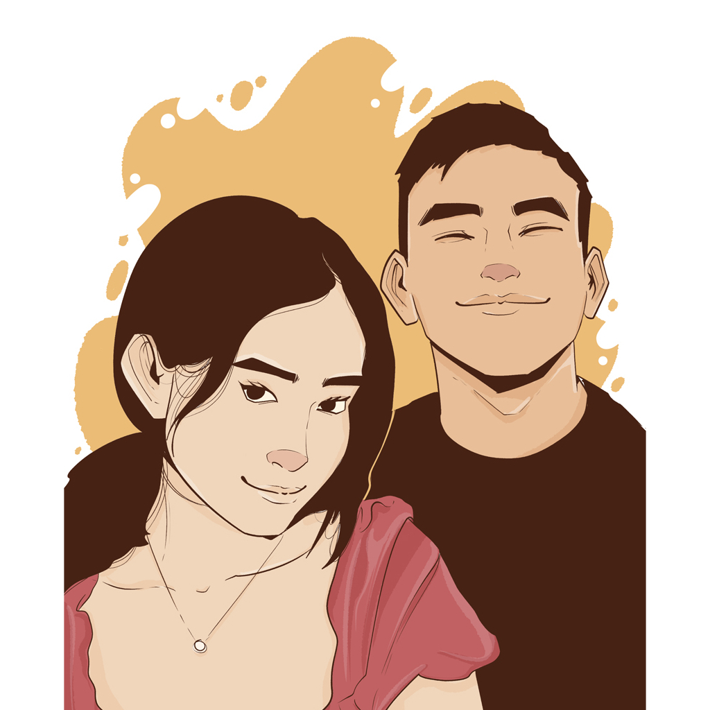 Jasa Kartun | Ilustrasi | Foto Couple Kartun | Kado Kartun | Jasa Gambar