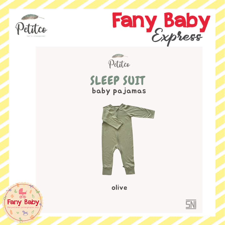 PETITCO SLEEPSUIT BAMBOO