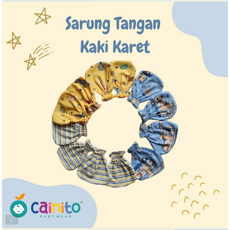 sarung tangan dan sarung kaki Cainito