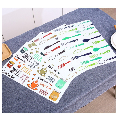 TATAKAN PIRING LUCU MEJA MAKAN TATAKAN ANTI PANAS ALAS MEJA MAKAN ANTI AIR