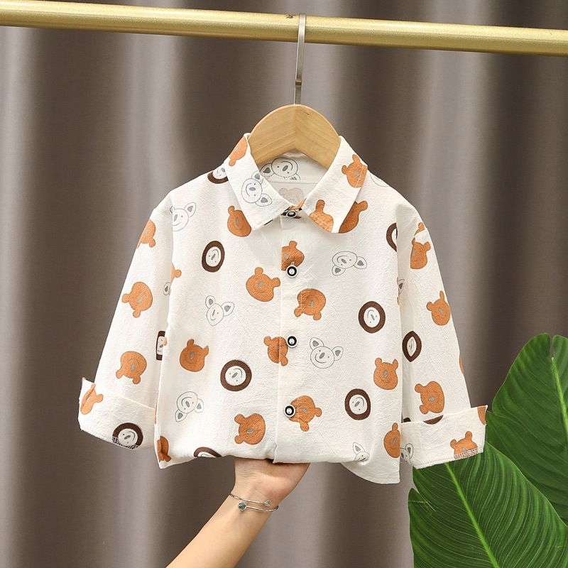 NEW BAJU ATASAN ANAK - ANAK MOTIF GARIS, KARAKTER HEWAN, KARAKTER KARTIN MODEL KOREA TERBARU BAJU KEMEJA ATASAN ANAK MURAH BAGUS KEMEJA ANAK KEMEJA KARAKTER LUCU ATASAN ANAK MURAH DISKON GRATIS ONGKIR MODEL TERBARU KOREA BAJU KEMEJA IMPOR