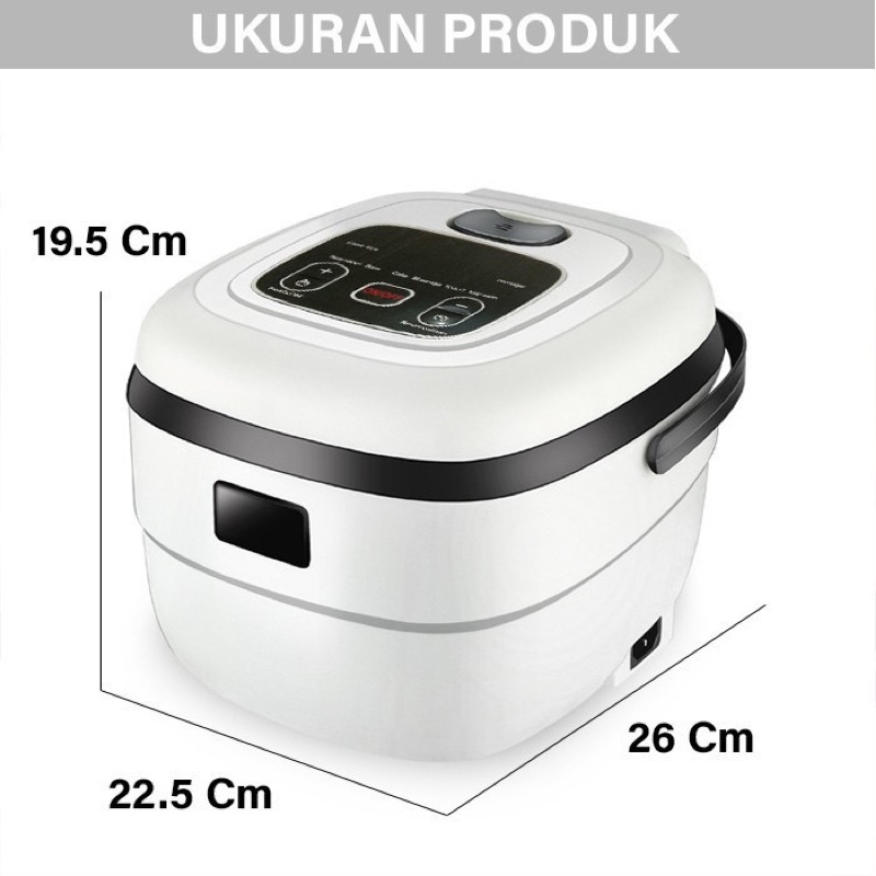 GM Bear Penanak Nasi Rice Cooker 1223-Big Multifunction Rice Cooker D4H7