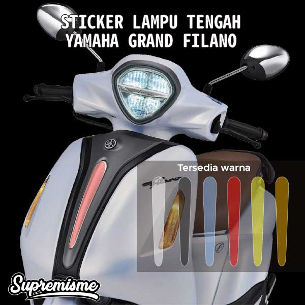 Stiker Lampu Tengah Grand Filano | Stiker antigores Lampu Tengah Grand Filano | Stiker Pelindung Lampu Tengah Grand Filano