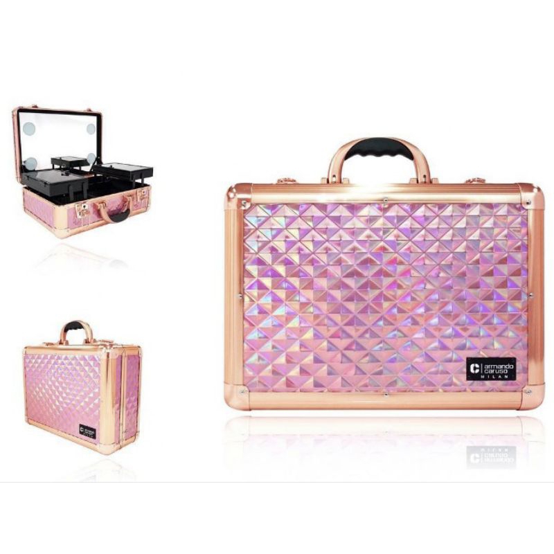 Preloved Beauty Case Armando Caruso Pink Diamond