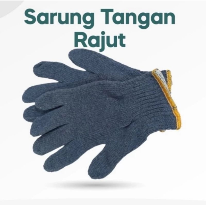 sarung tangan rajut sarung tangan kerja 1 pasang langsung dari pabrik