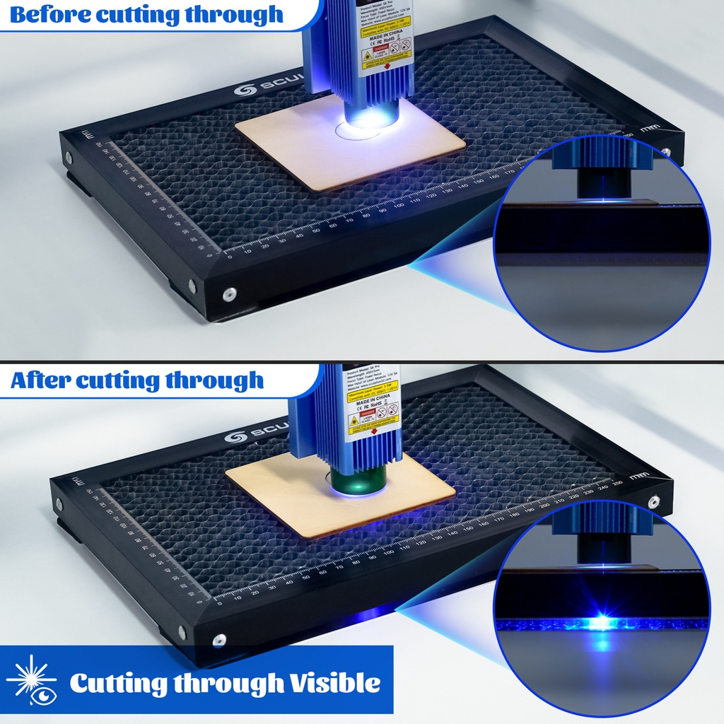 【400*600mm】Laser Carving Machine Platform Board/Papan Platform Sarang Lebah Untuk Mesin Pemotong Laser