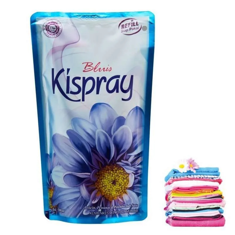 Kispray Bluis Pewangi  &amp; Pelembut Pakaian Refill 280mL