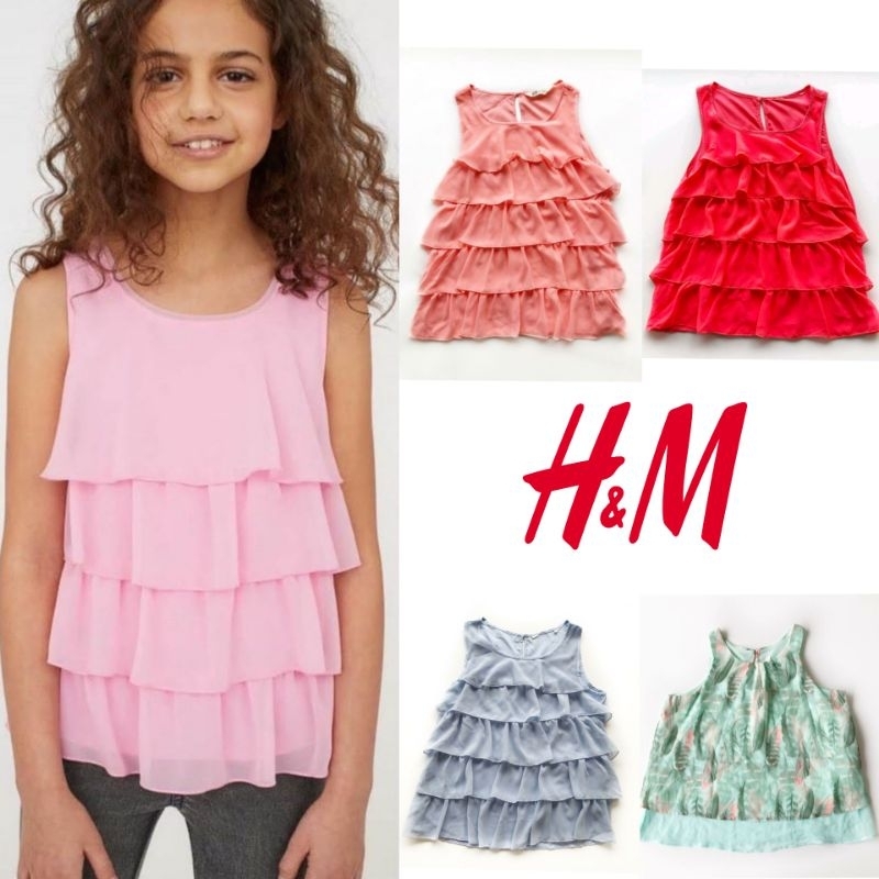 H&M Blouse Girls/ Blouse Anak Perempuan HnM