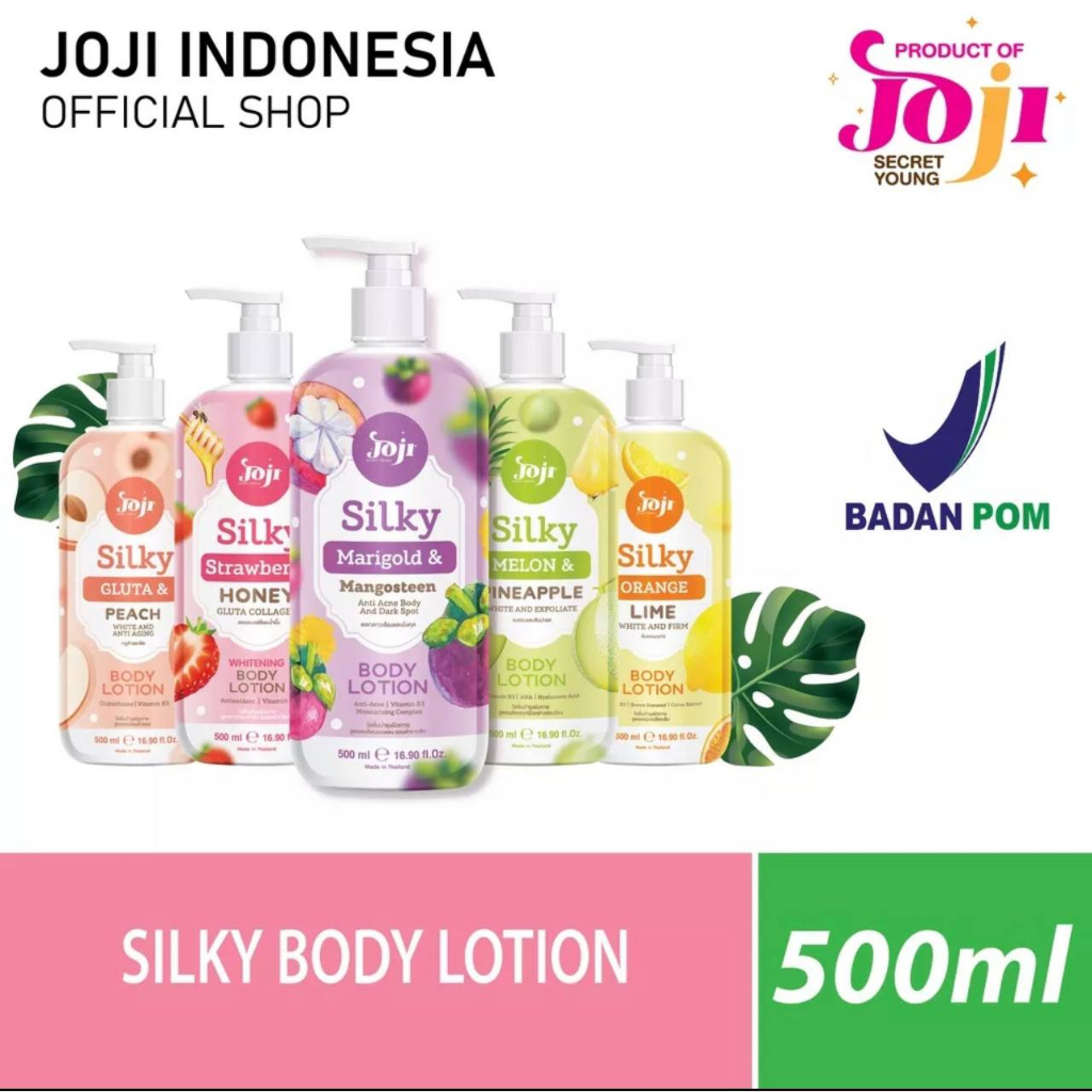 JOJI Secret Young Whitening Body Lotion / Hand body /Body Lotion Pemutih / Pemutih Badan 500ml