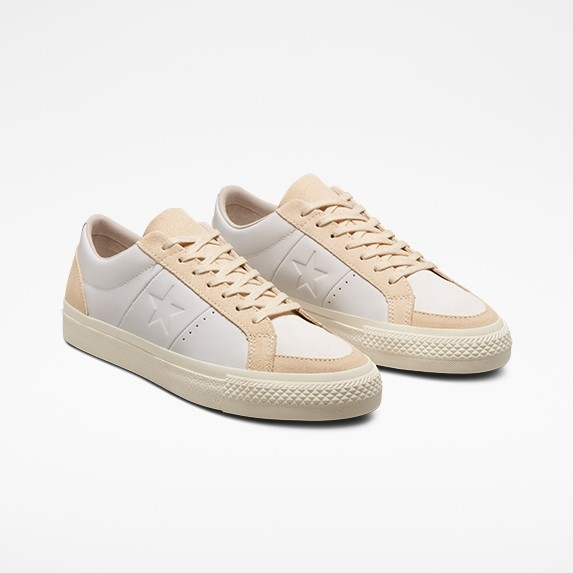 Converse Cons One Star Pro South of Houston Low Top Pale Putty/Natural Ivory - Original