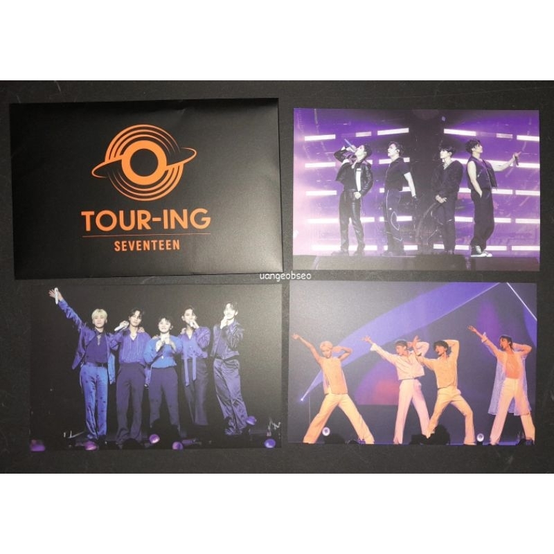 ready stock limited edition seventeen be the sun vod touring postcard unit bene pob envelope amplop 